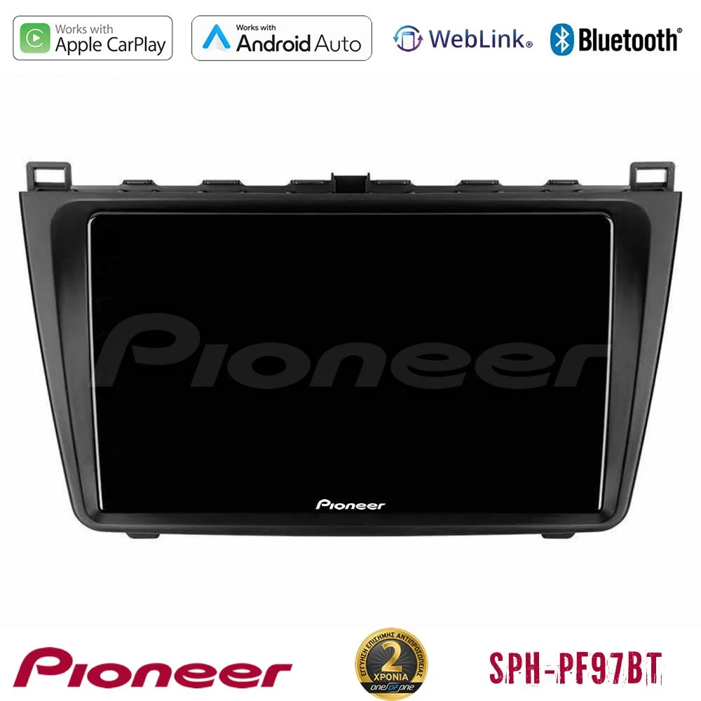 Φωτογραφία προϊόντος: Pioneer SPH-PF97BT Series Mazda 6 2008-2012 Multimedia Station 9 (Tablet Style) Με Carplay & Android Auto
