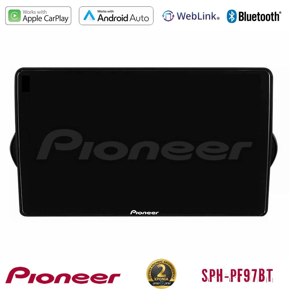 Φωτογραφία προϊόντος: Pioneer SPH-PF97BT Series Fiat Tipo 2015-2022 (Hatchback) Multimedia Station 9 (Tablet Style) Με Carplay & Android Auto