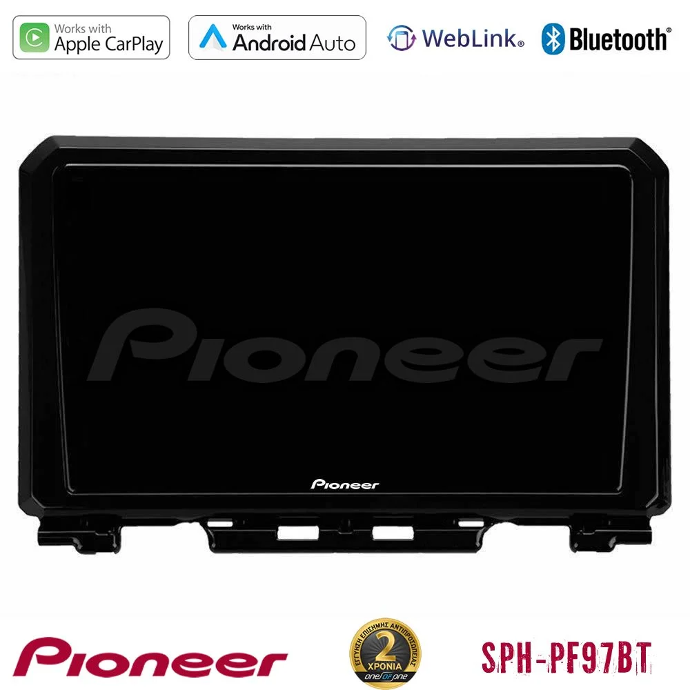 Φωτογραφία προϊόντος: Pioneer SPH-PF97BT Series Suzuki Jimny 2018-2022 Multimedia Station 9 (Tablet Style) Με Carplay & Android Auto