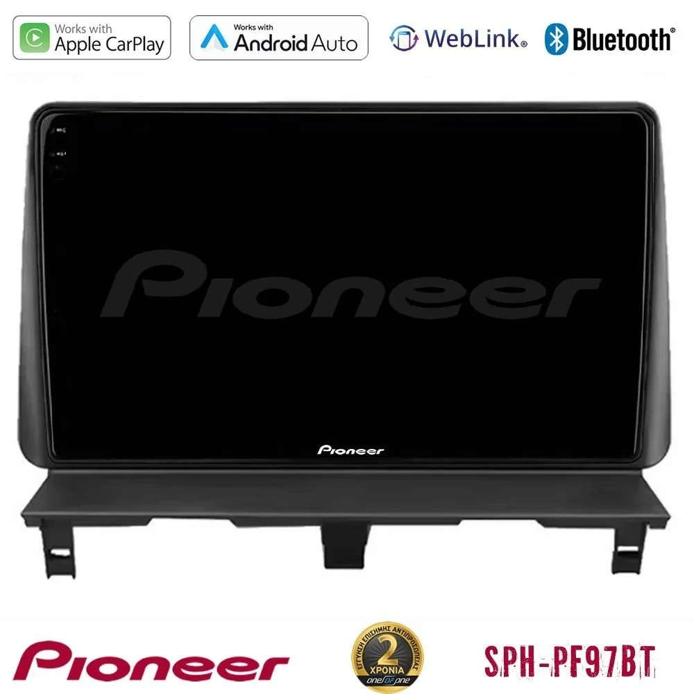 Φωτογραφία προϊόντος: Pioneer SPH-PF97BT Series Peugeot Partner / Citroën Berlingo 2002-2008 Multimedia Station 9 (Tablet Style) Με Carplay & Android Auto