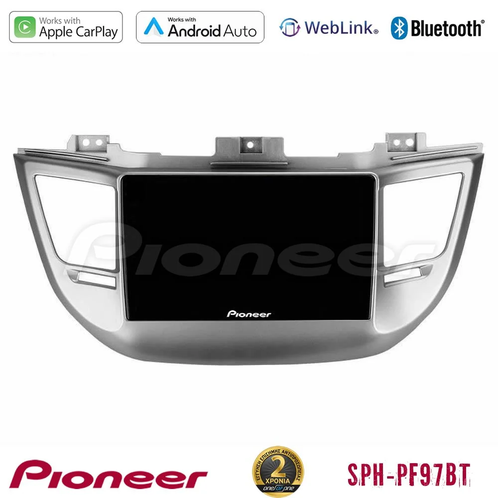 Φωτογραφία προϊόντος: Pioneer SPH-PF97BT Series Hyundai Tucson 2015-2018 Multimedia Station 9 (Tablet Style) Με Carplay & Android Auto