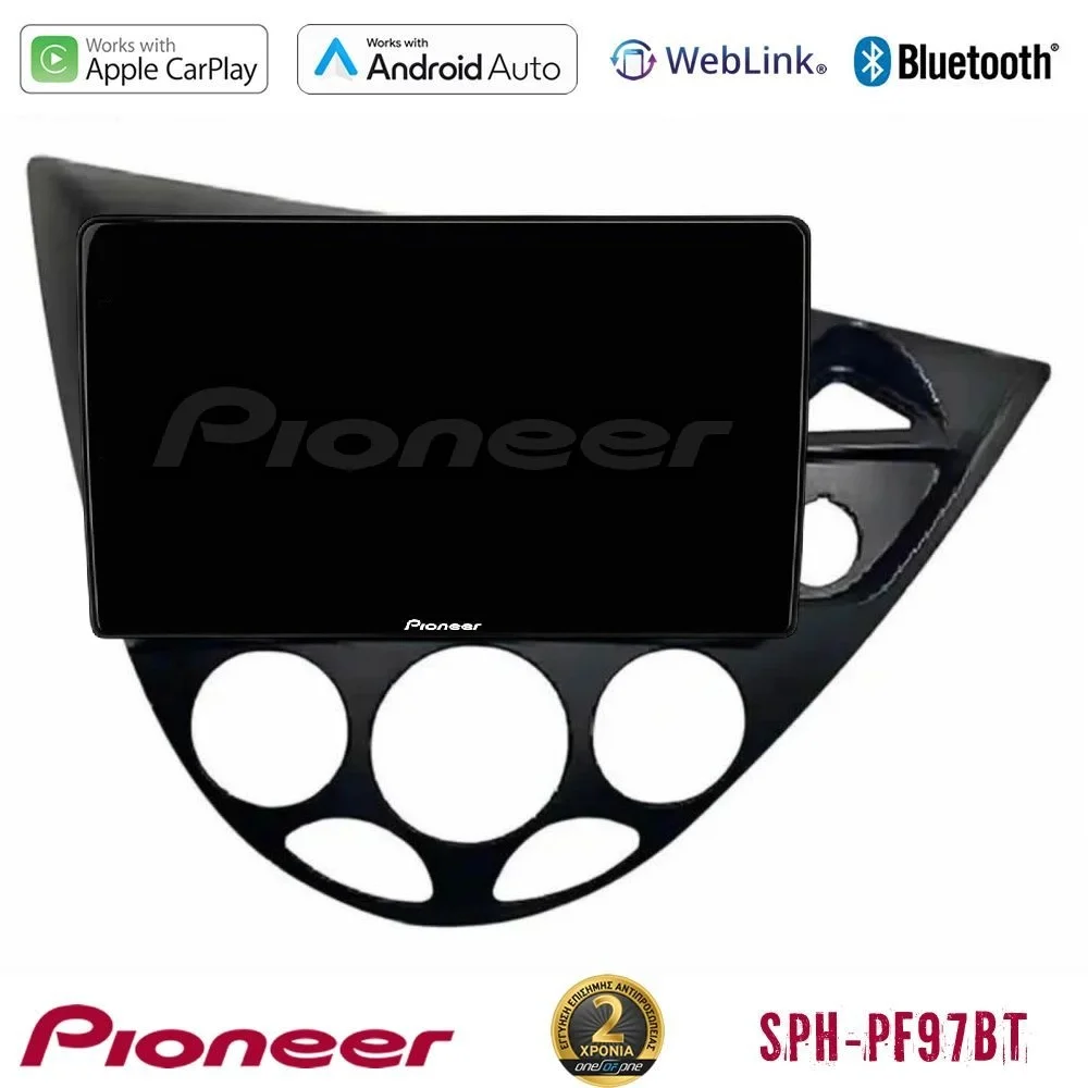Φωτογραφία προϊόντος: Pioneer SPH-PF97BT Series Ford Focus 1999-2004 (RHD) Multimedia Station 9 (Tablet Style) Με Carplay & Android Auto