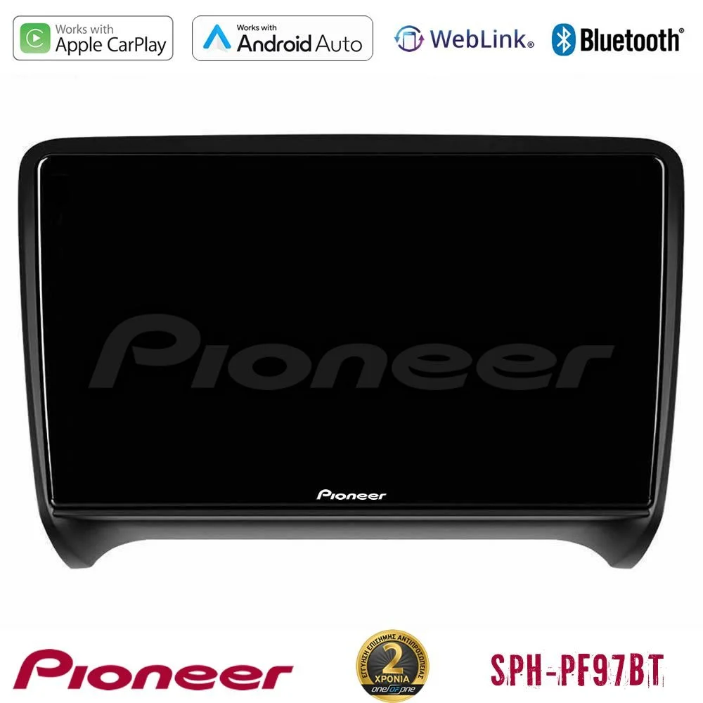 Φωτογραφία προϊόντος: Pioneer SPH-PF97BT Series Audi TT B7 Multimedia Station 9 (Tablet Style) Με Carplay & Android Auto
