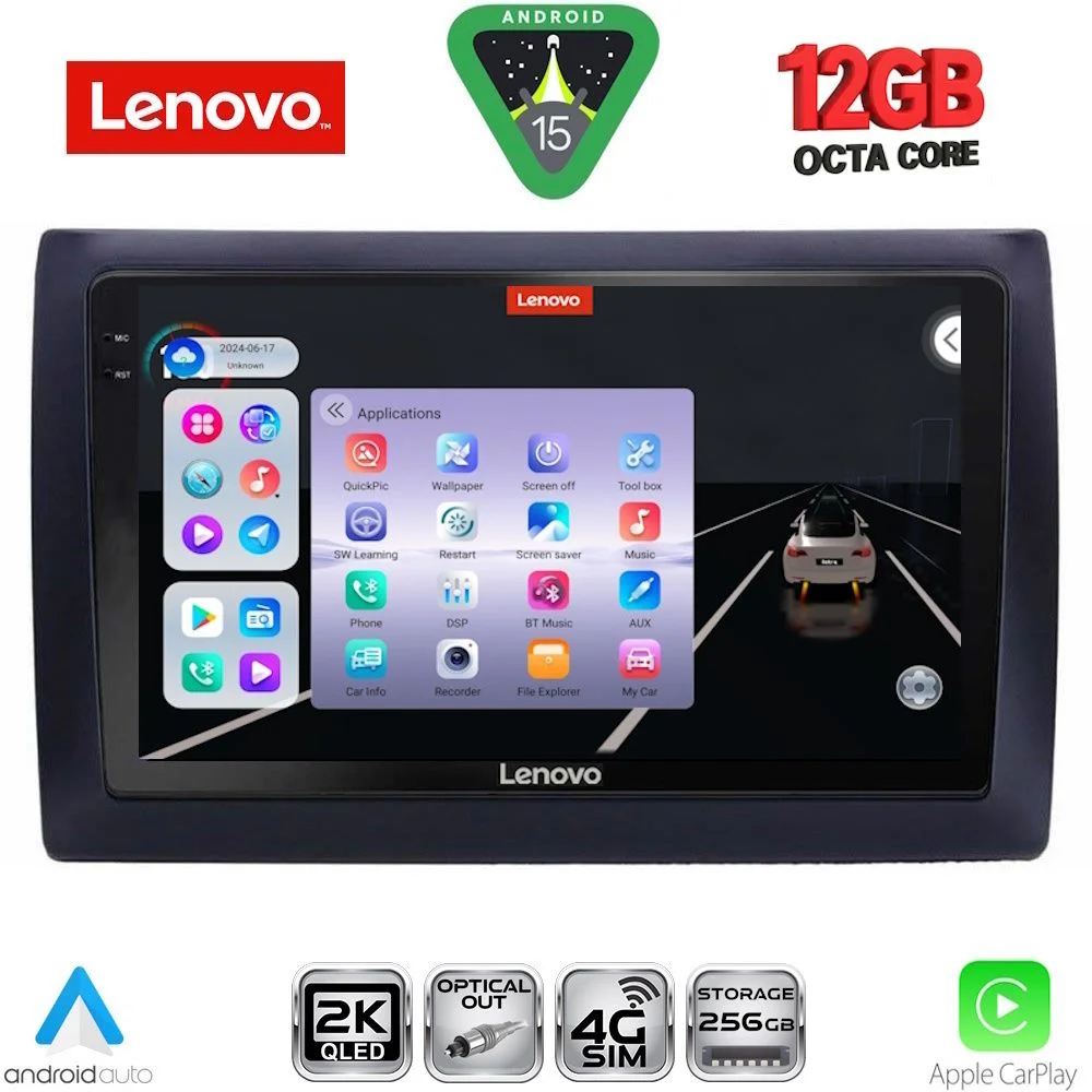 Φωτογραφία προϊόντος: LENOVO SSZ 12145_CPA (9inc) MULTIMEDIA TABLET for FIAT STILO mod. 2001-2007