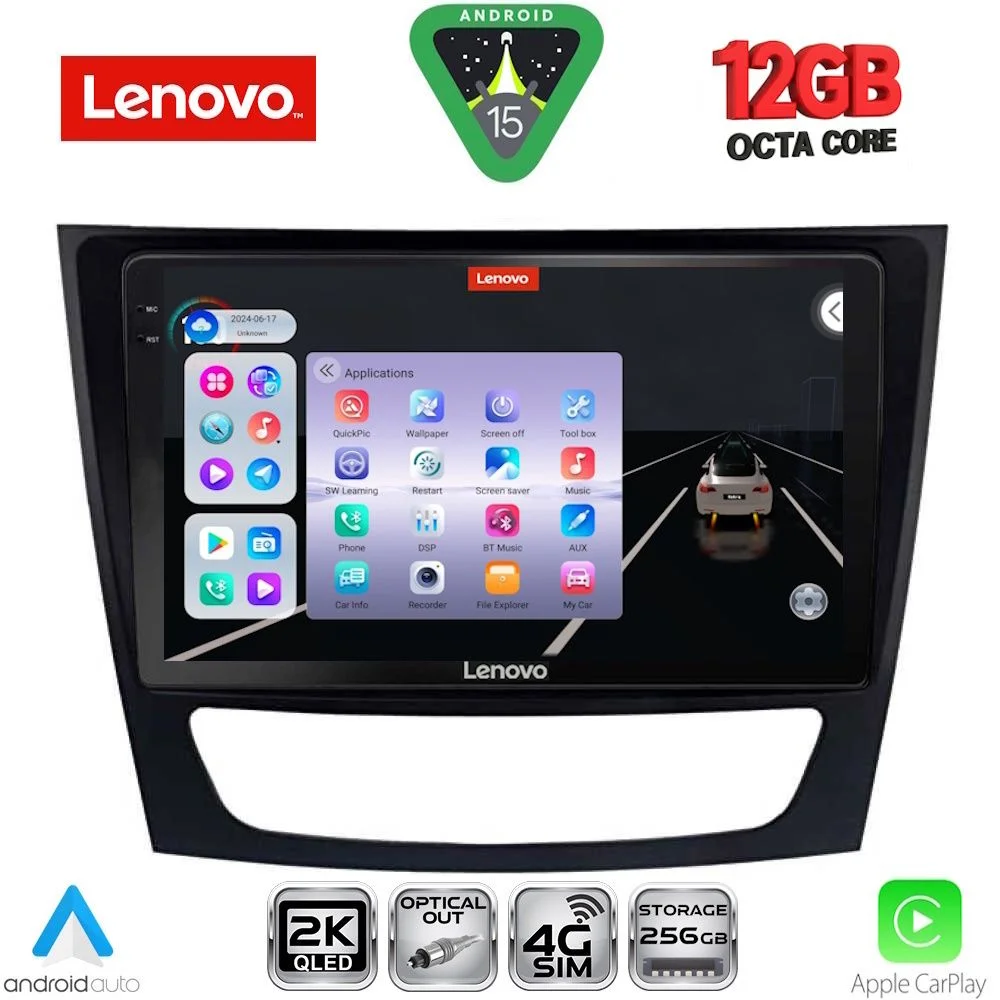 Φωτογραφία προϊόντος: LENOVO SSZ 12408_CPA (9inc) MULTIMEDIA TABLET for MERCEDES E (W211) – CLS (W219) mod. 2003-2009