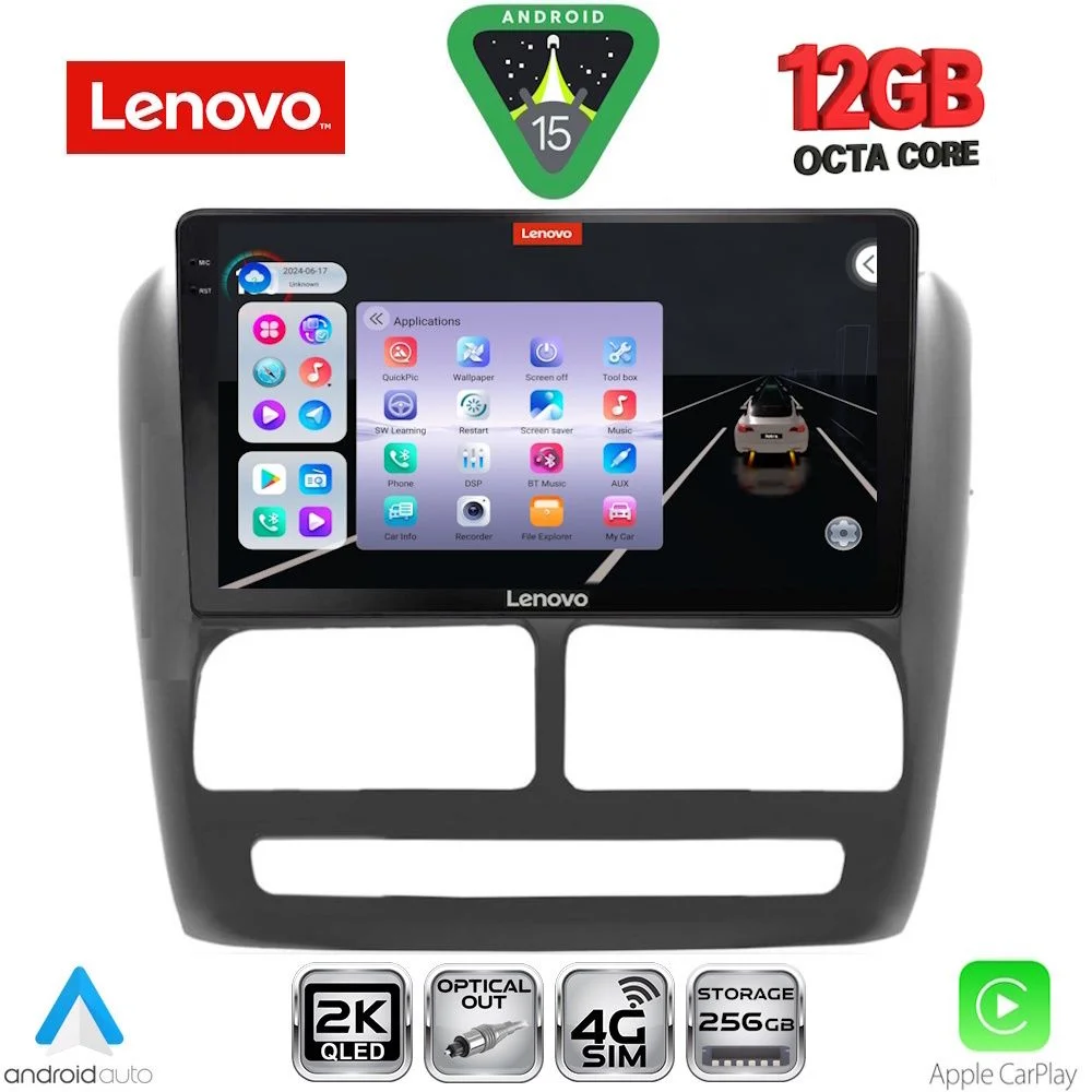 Φωτογραφία προϊόντος: LENOVO SSZ 12137_CPA (9inc) MULTIMEDIA TABLET for FIAT DOBLO mod. 2010-2015