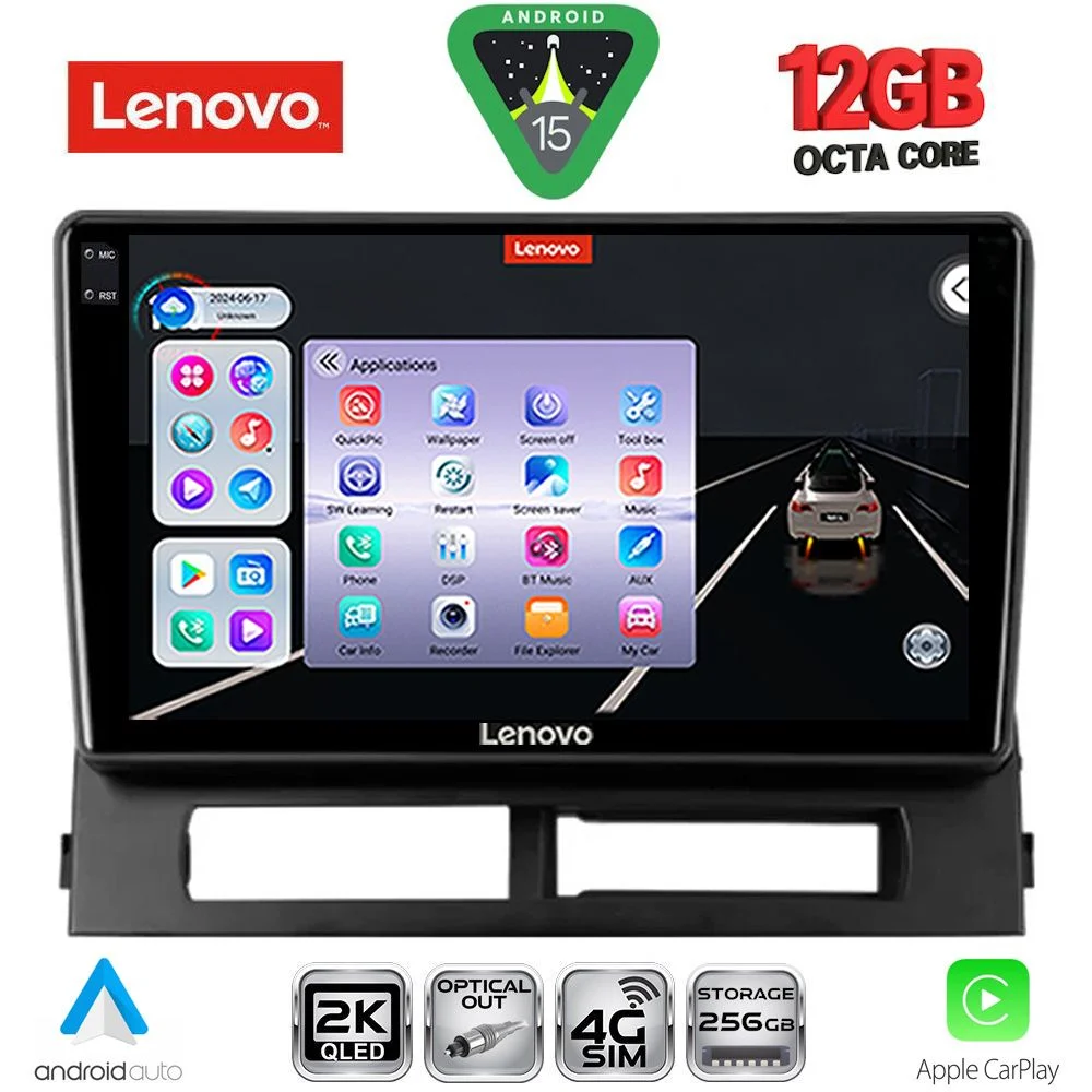 Φωτογραφία προϊόντος: LENOVO SSZ 12728DASH_CPA (9inc) MULTIMEDIA TABLET for TOYOTA PRIUS mod. 2003-2009 (Supports Original Clima-HYBRID)