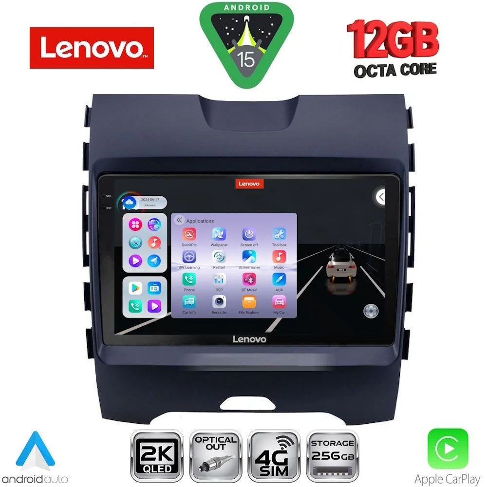 Φωτογραφία προϊόντος: LENOVO SSZ 12152_CPA (9inc) MULTIMEDIA TABLET for FORD EDGE mod. 2015-2023