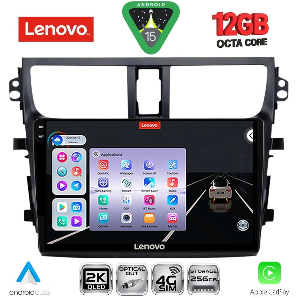 Φωτογραφία προϊόντος: LENOVO SSZ 12674_CPA (9inc) MULTIMEDIA TABLET for SUZUKI CELERIO mod. 2015-2021