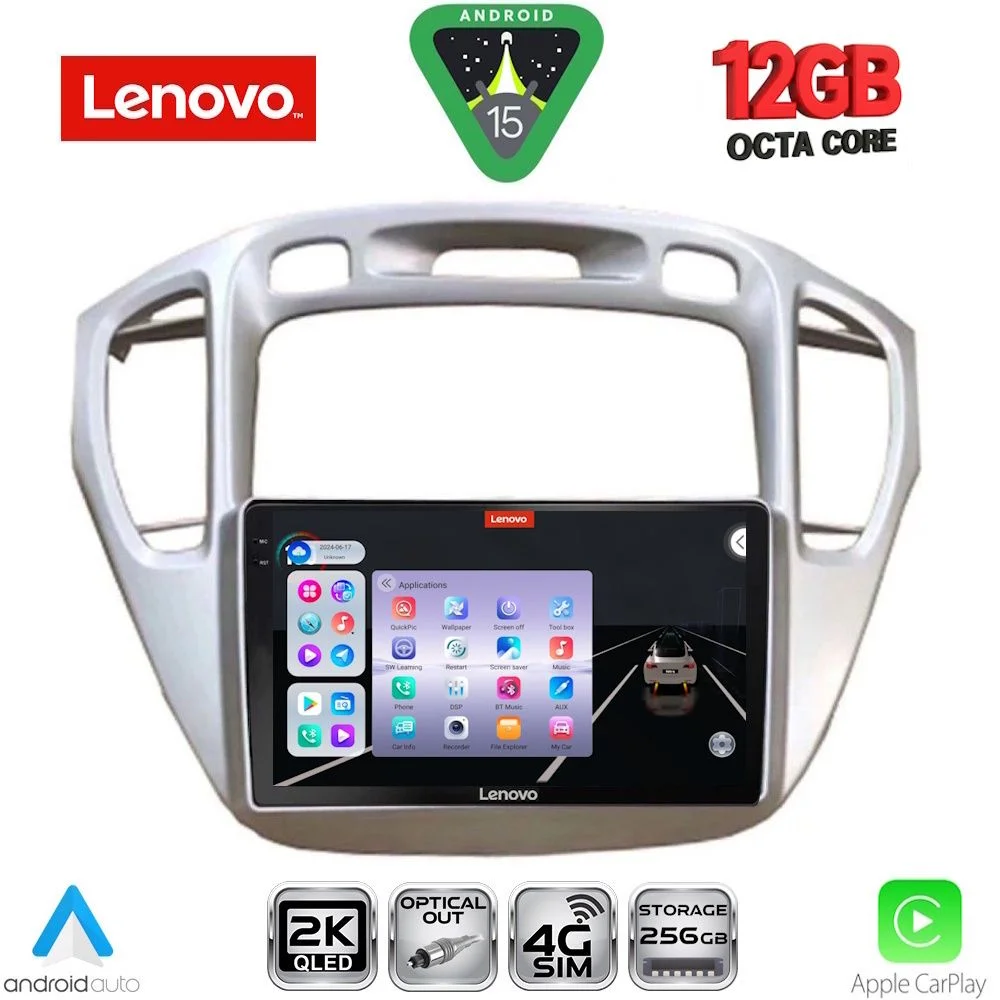 Φωτογραφία προϊόντος: LENOVO SSZ 12718_CPA (9inc) MULTIMEDIA TABLET for TOYOTA HIGHLANDER mod. 2002-2009