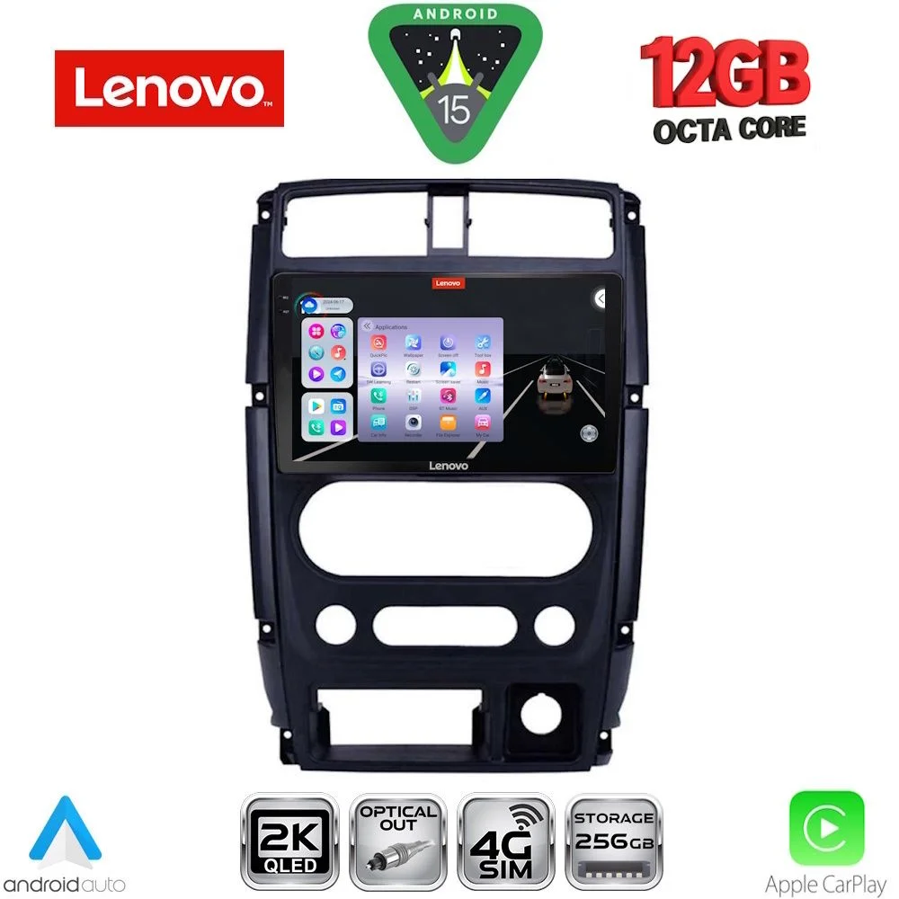 Φωτογραφία προϊόντος: LENOVO SSZ 12678_CPA (9inc) MULTIMEDIA TABLET for SUZUKI JIMNY mod. 2007-2017