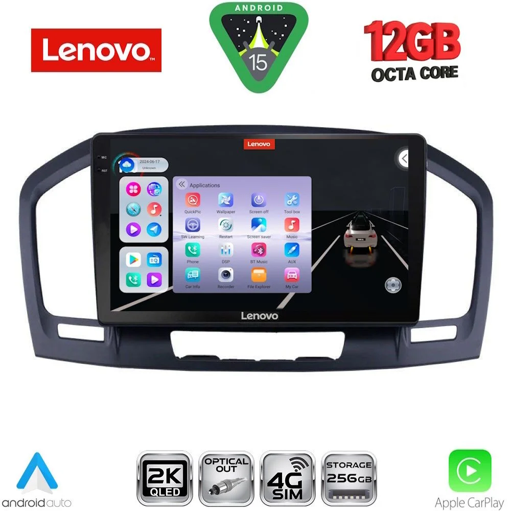 Φωτογραφία προϊόντος: LENOVO SSZ 12491BL_CPA (9inc) MULTIMEDIA TABLET for OPEL INSIGNIA mod.2008-2013 (BLACK)