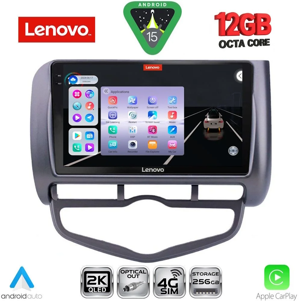 Φωτογραφία προϊόντος: LENOVO SSZ 12210_CPA CLIMA (9inc) MULTIMEDIA TABLET for HONDA JAZZ mod. 2002-2008