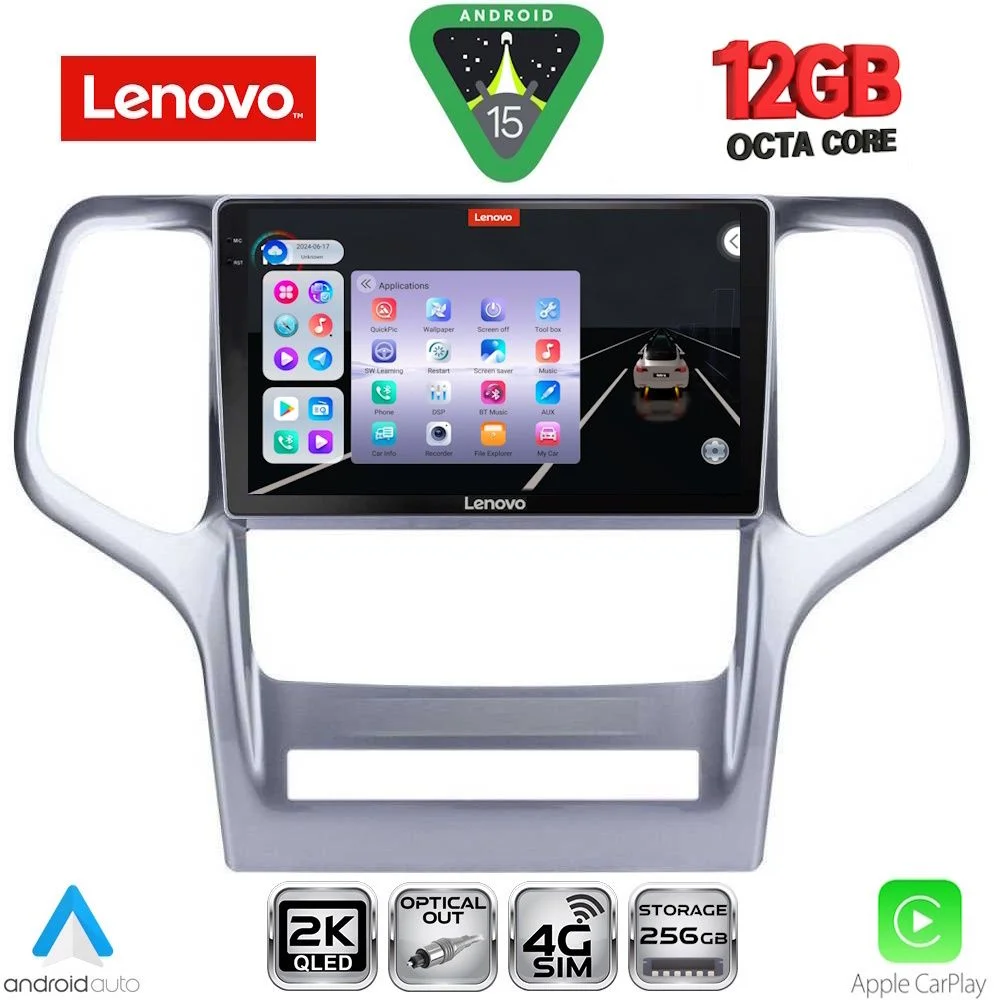 Φωτογραφία προϊόντος: LENOVO SSZ 12282_CPA (9inc) MULTIMEDIA TABLET for JEEP GRAND CHEROKEE mod. 2011-2014