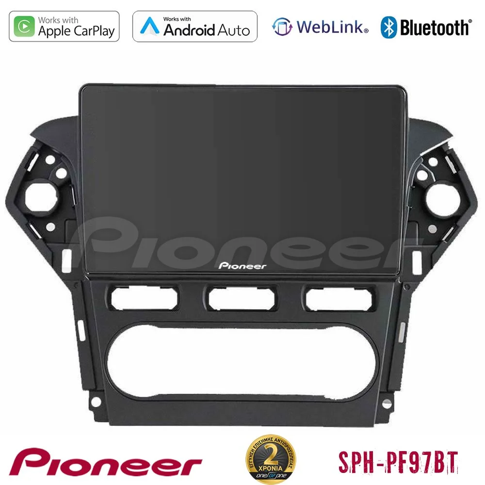 Φωτογραφία προϊόντος: Pioneer SPH-PF97BT Series Ford Mondeo 2011-2014 Multimedia Station 10 (Tablet Style) Με Carplay & Android Auto
