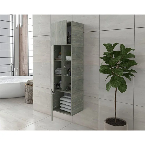Φωτογραφία προϊόντος: Drop Instinct Στήλη Μπάνιου 40x32x140cm Smoked Oak 5SIN040SM