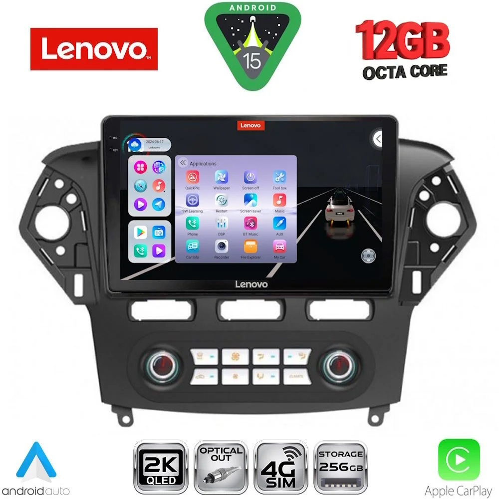 Φωτογραφία προϊόντος: LENOVO SSZ 12163_CPA CLIMA (10inc) MULTIMEDIA TABLET for FORD MONDEO mod. 2011-2013