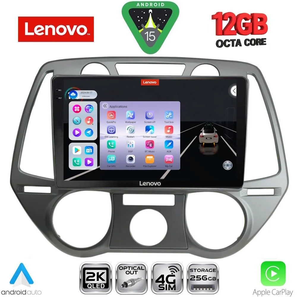 Φωτογραφία προϊόντος: LENOVO SSZ 12228_CPA A/C (9inc) MULTIMEDIA TABLET for HYUNDAI i20 mod. 2008-2012