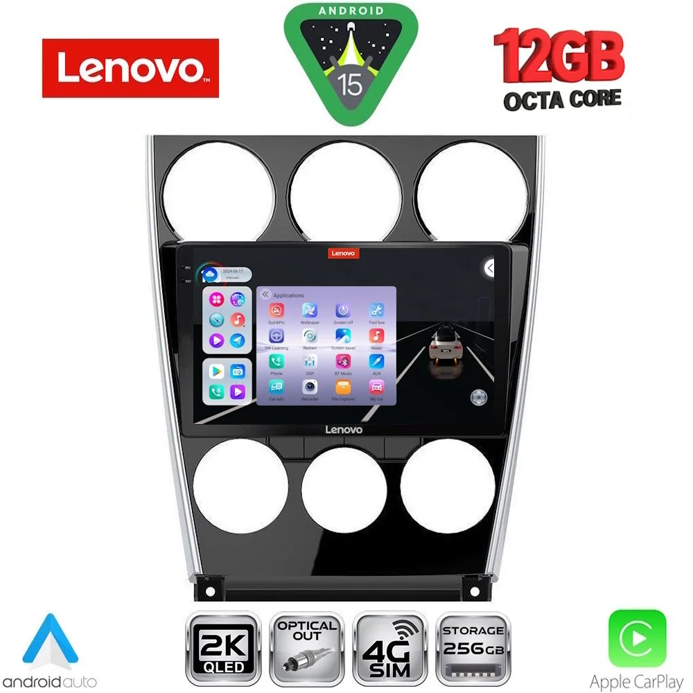 Φωτογραφία προϊόντος: LENOVO SSZ 12375_CPA (9inc) MULTIMEDIA TABLET for MAZDA 6 (FACELIFT) mod. 2005-2008