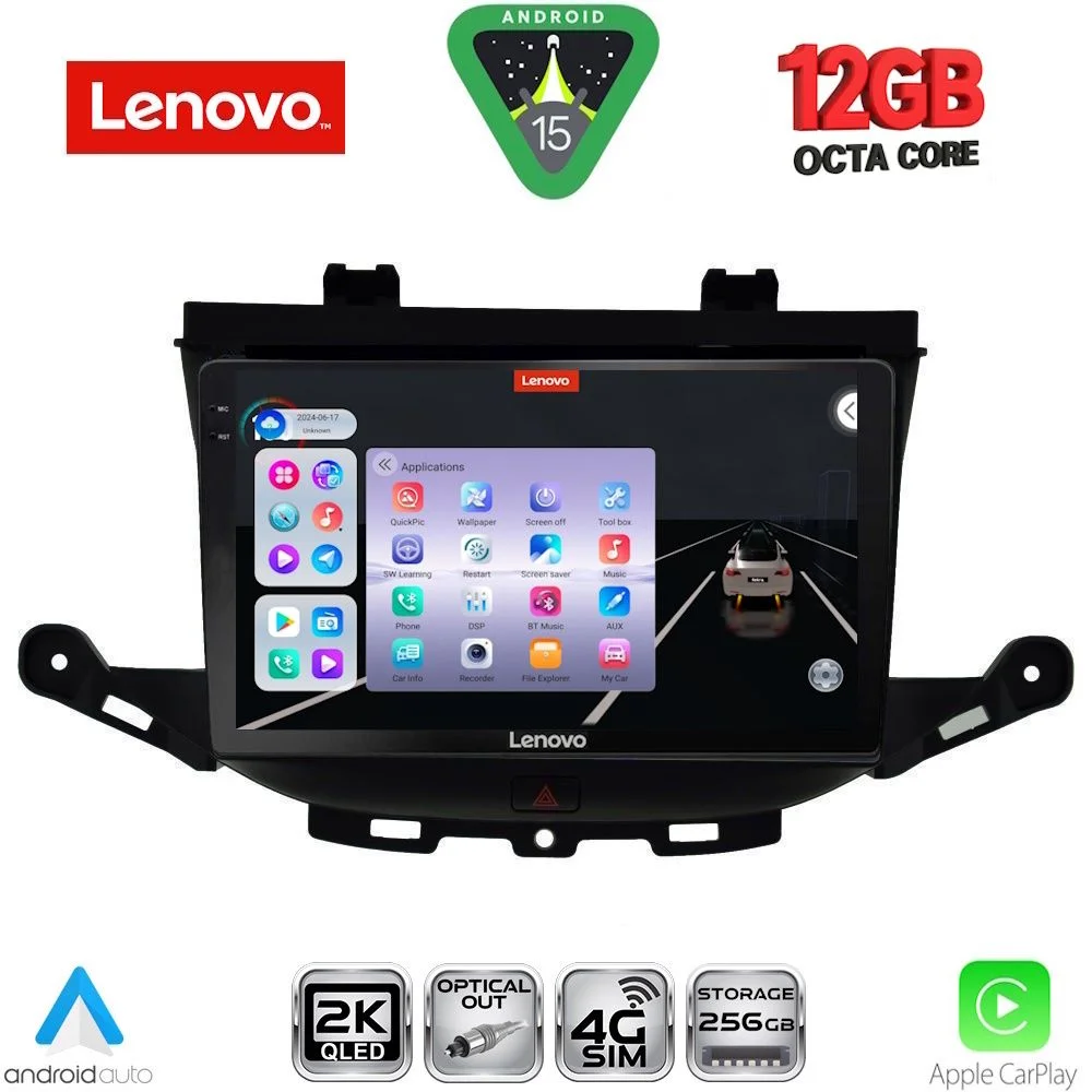 Φωτογραφία προϊόντος: LENOVO SSZ 12483_CPA (9inc) MULTIMEDIA TABLET for OPEL ASTRA K mod. 2015-2022