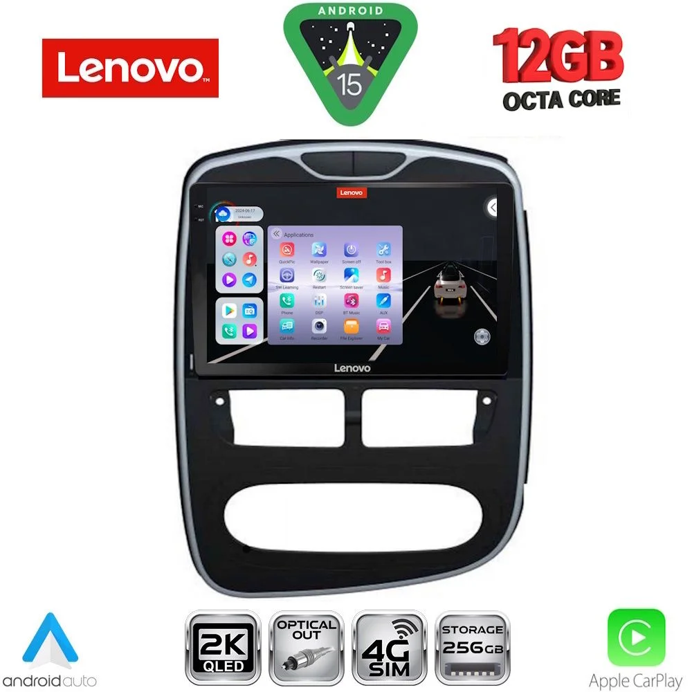 Φωτογραφία προϊόντος: LENOVO SSZ 12544_CPA (10inc) MULTIMEDIA TABLET for RENAULT CLIO mod. 2012-2015