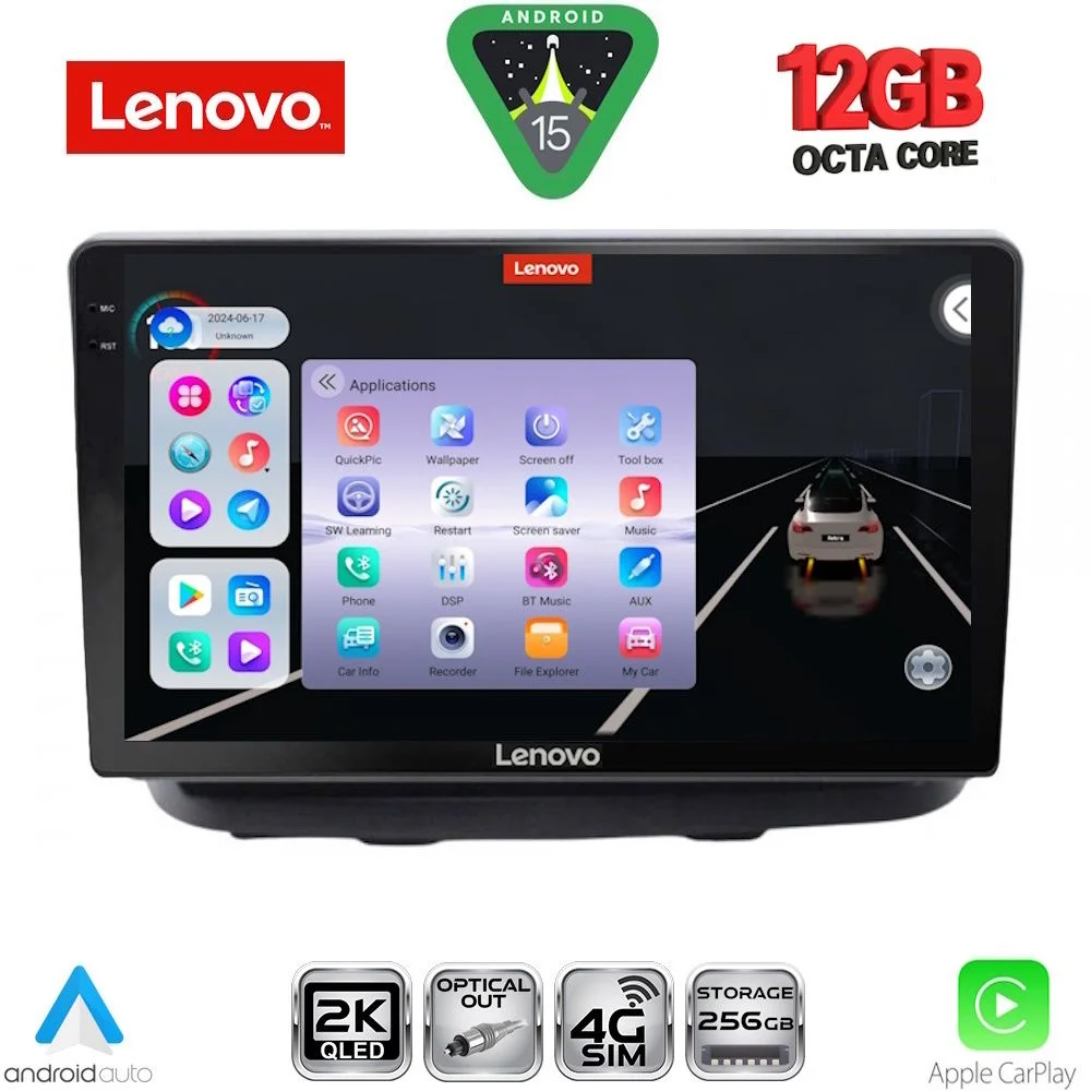 Φωτογραφία προϊόντος: LENOVO SSZ 12135_CPA (10inc) MULTIMEDIA TABLET for FIAT DOBLO mod. 2002-2009