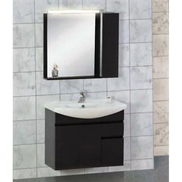 Φωτογραφία προϊόντος: Pro Bagno Μύνης-Minis 938 85x50x73cm Κρεμαστό Έπιπλο Μπάνιου Με Καθρέφτη & Νιπτήρα