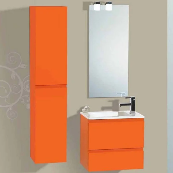 Φωτογραφία προϊόντος: Pro Bagno Έρση-Ersi 913 B 55x34x52cm Κρεμαστό Έπιπλο Μπάνιου Με Καθρέφτη & Νιπτήρα