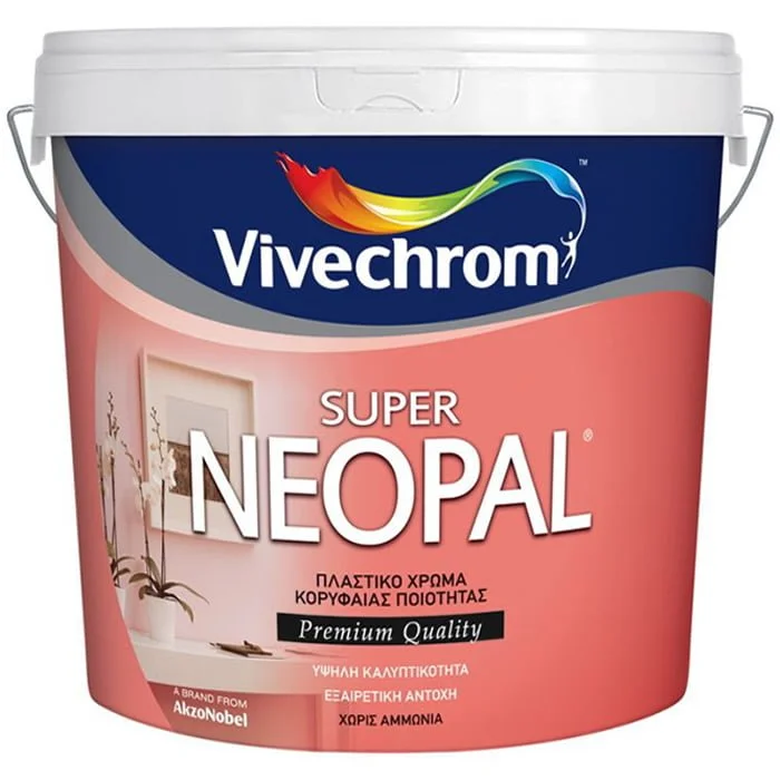 Φωτογραφία προϊόντος: Vivechrom Super Neopal Πλαστικό Χρώμα Υψηλής Αντοχής