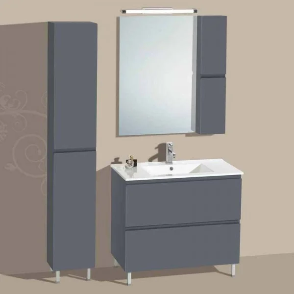 Φωτογραφία προϊόντος: Pro Bagno Ροδία/Rodia 909 A 90x46x83cm Επιδαπέδιο Έπιπλο Μπάνιου Με Καθρέφτη & Νιπτήρα