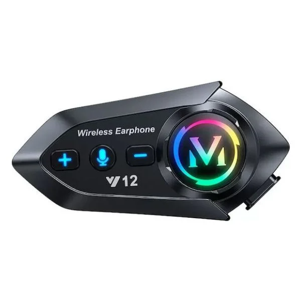 Φωτογραφία προϊόντος: OEM Bluetooth Ενδοεπικοινωνία Κράνους Μηχανής Y12 Μονή με Hands Free Κλήσεις & Μουσική