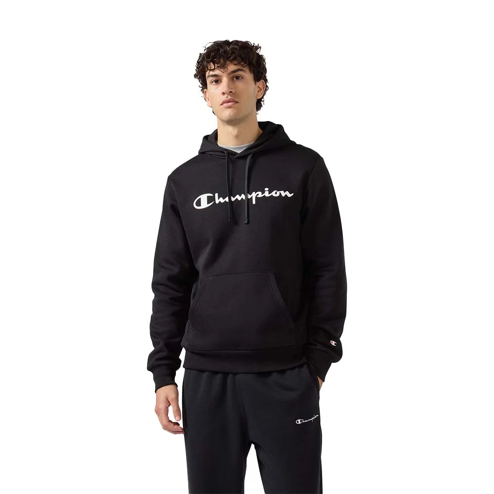 Φωτογραφία προϊόντος: Champion Men's Fleece Script Logo Hoodie Μαύρο 221809-KK001 (Champion)