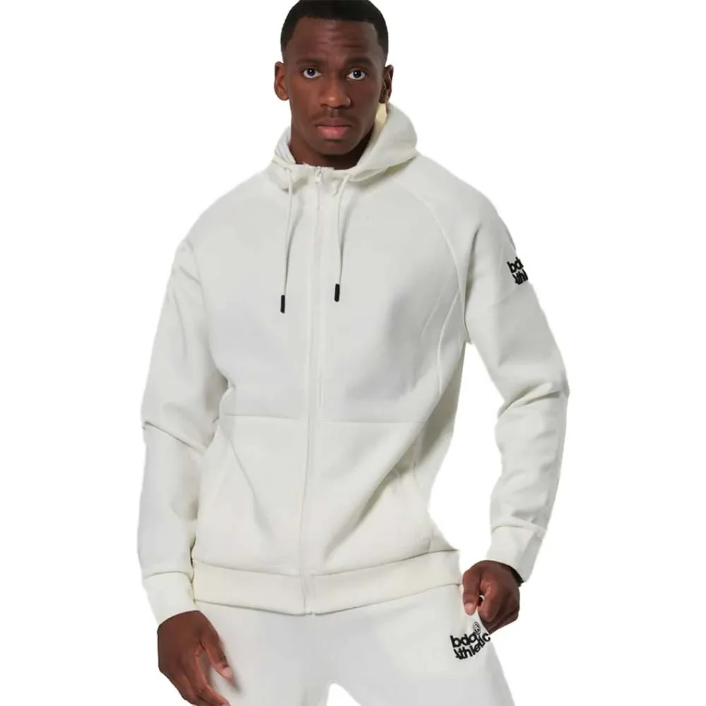 Φωτογραφία προϊόντος: Body Action Men's Sport Gym Tech Zip Hoodie Άσπρο 073521-05A (Body Action)