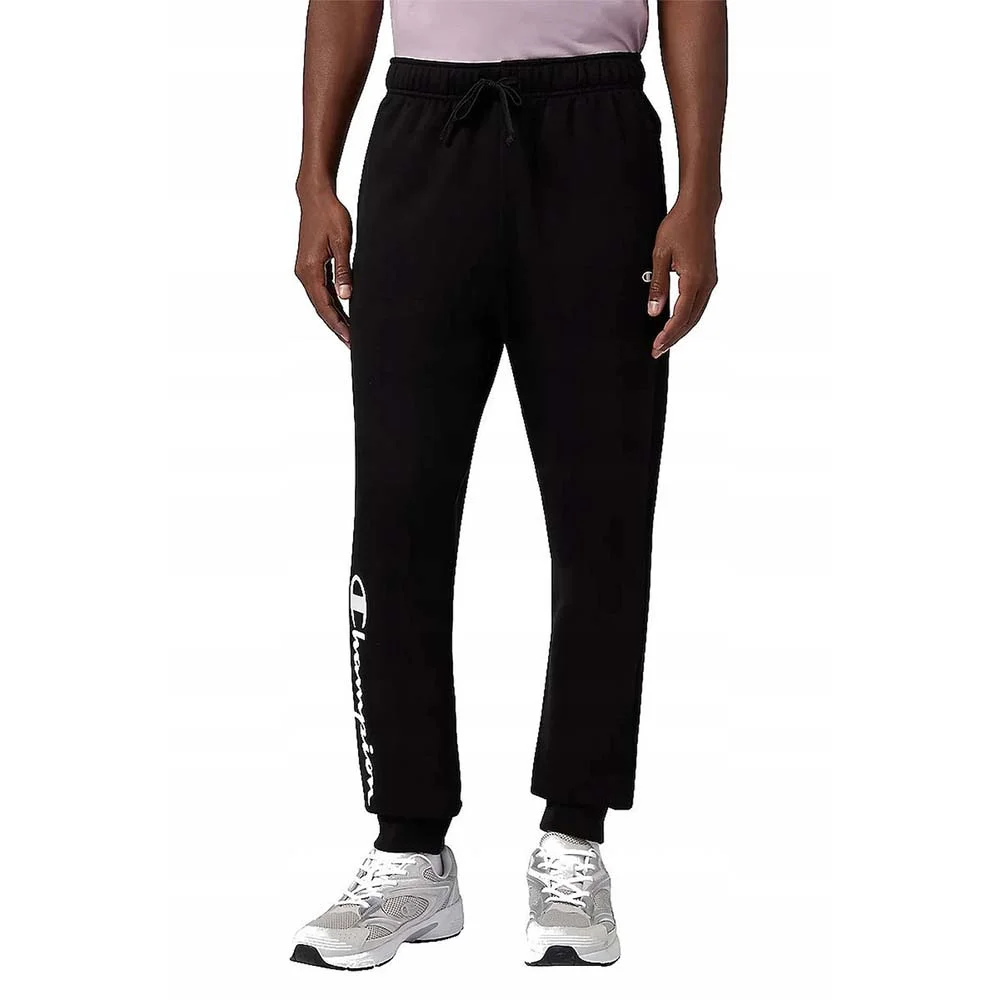 Φωτογραφία προϊόντος: Champion Men's Script Logo Fleece Sweatpants Μαύρο 221812-KK001 (Champion)