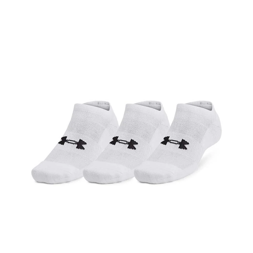 Φωτογραφία προϊόντος: Under Armour Unisex Performance Tech 3 Pack No Show Socks Άσπρο 1386313-100 (Under Armour)