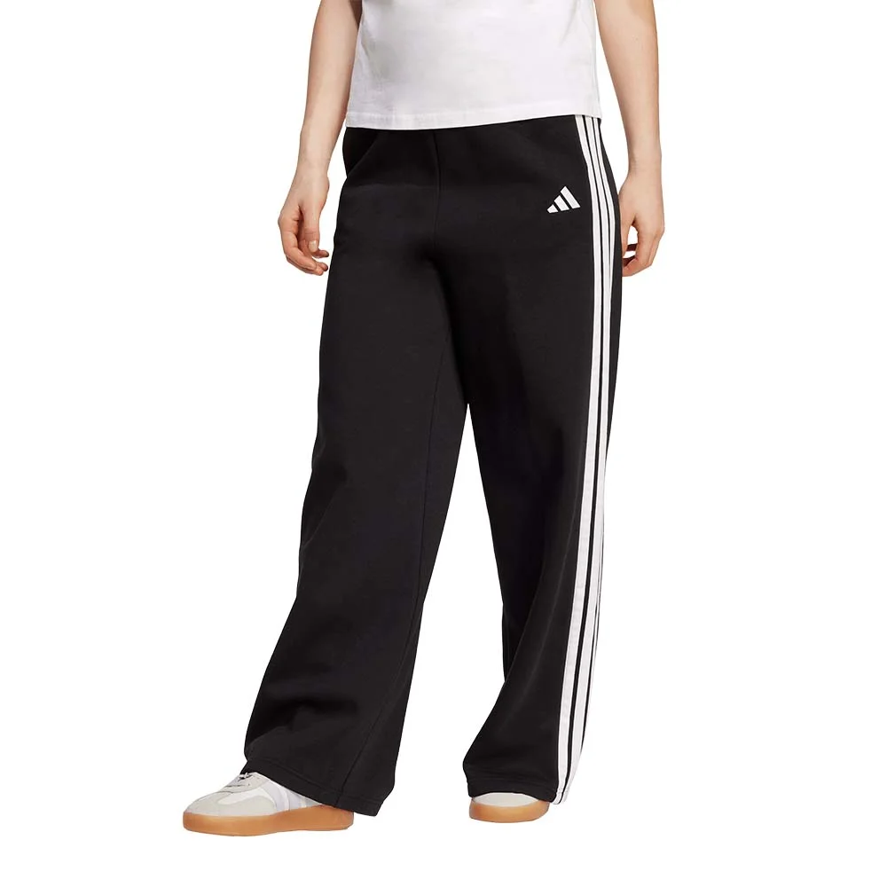 Φωτογραφία προϊόντος: adidas Sportswear Women's 3Stripes Fleece Wide Leg Pants Μαύρο KB5323 (adidas Sportswear)
