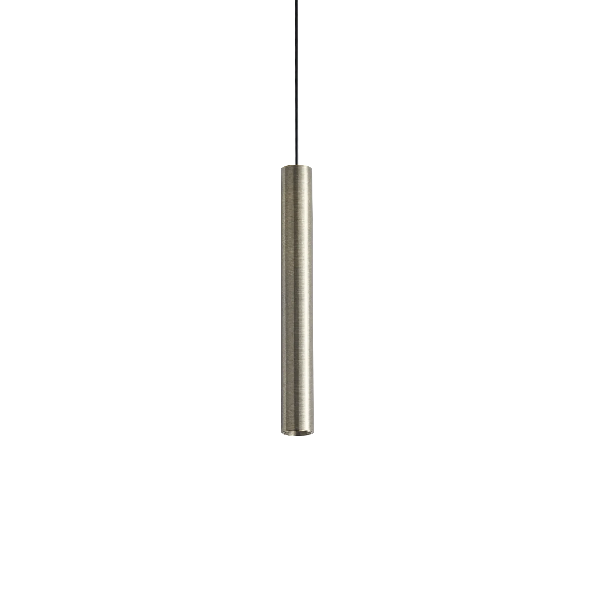 Φωτογραφία προϊόντος: Ideal lux Look LED SP1 Round D30 H250 On Off 3000K Ορειχάλκινο Κρεμαστό Φωτιστικό