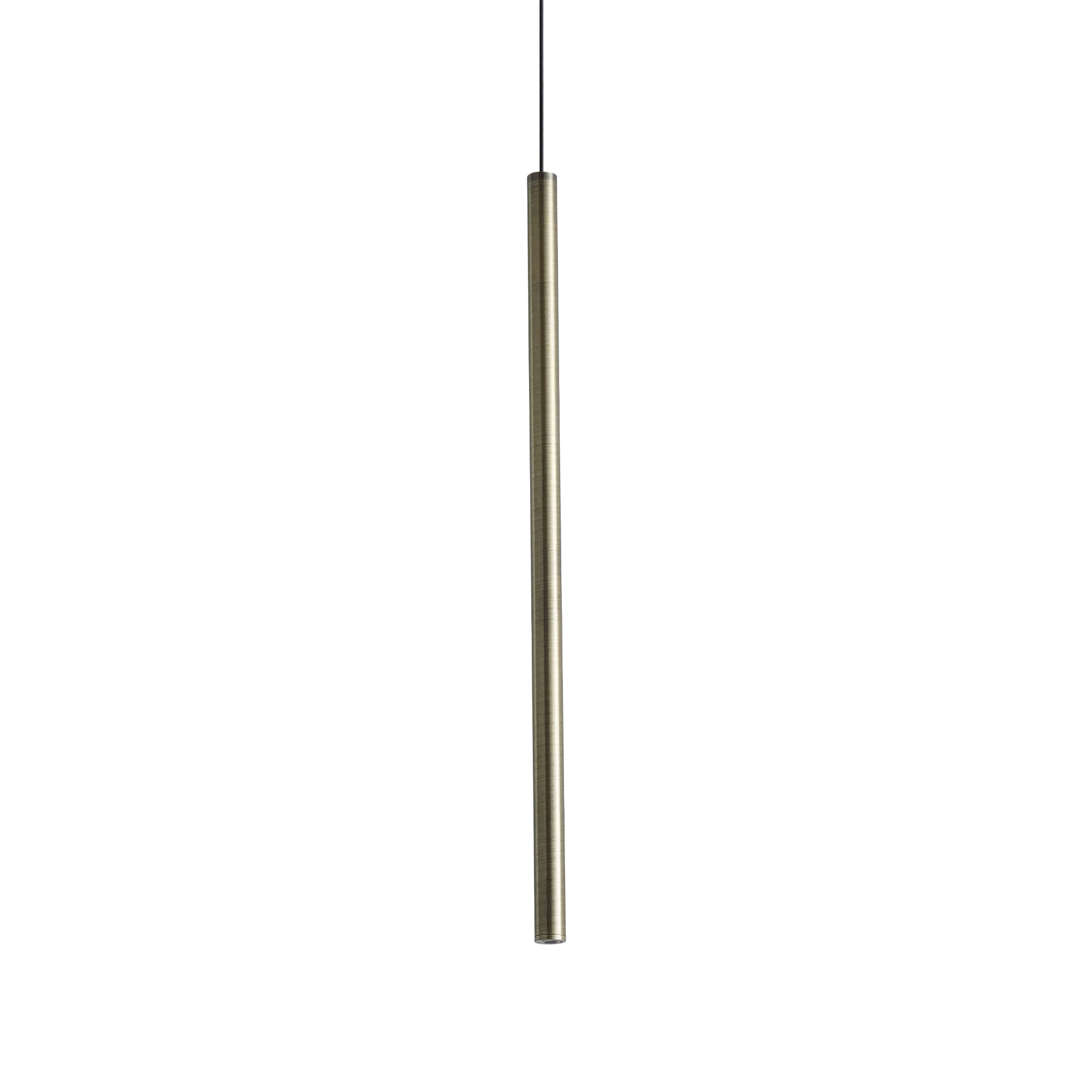 Φωτογραφία προϊόντος: Ideal lux Look LED SP1 Round D16 H400 On Off 3000K Ορειχάλκινο Κρεμαστό Φωτιστικό
