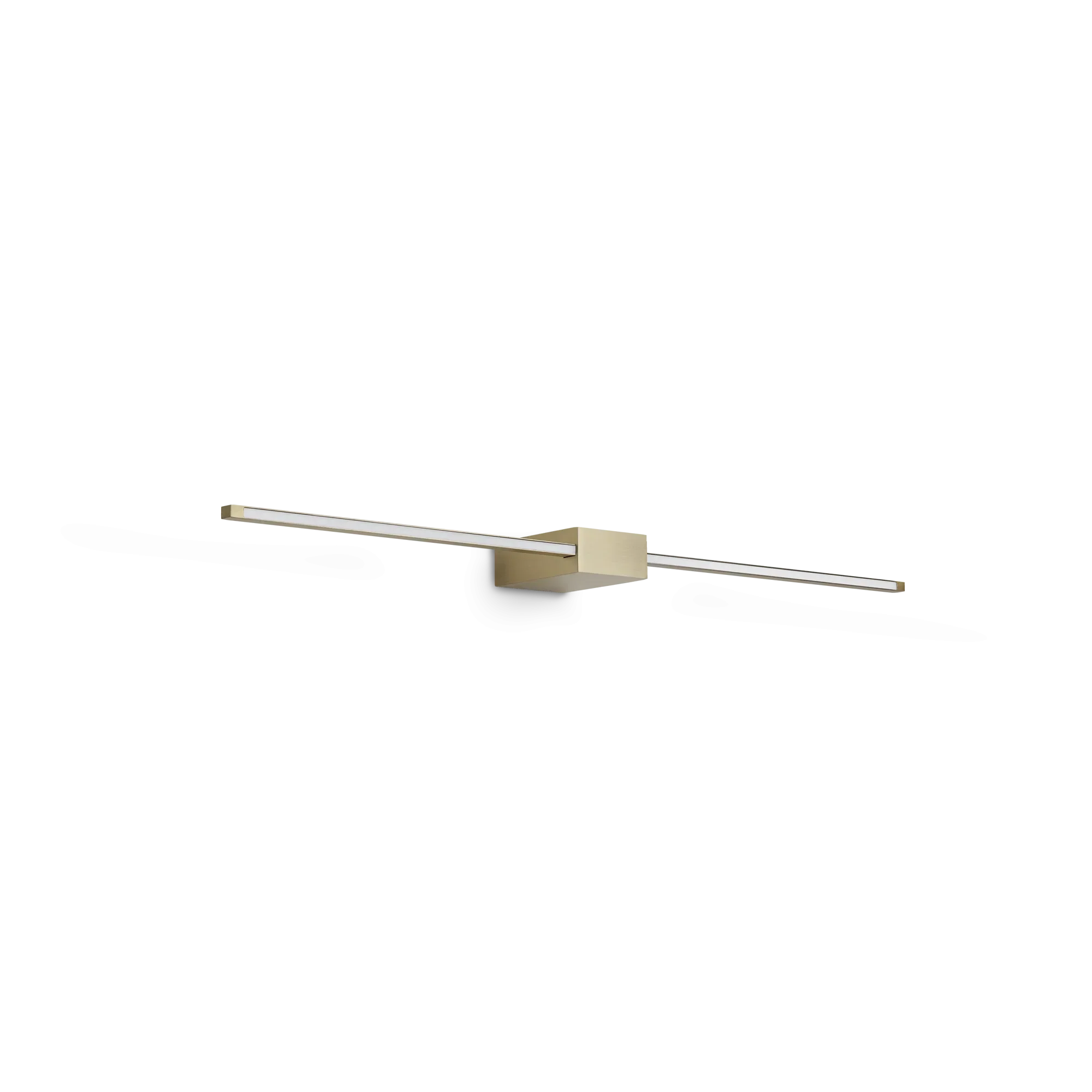 Φωτογραφία προϊόντος: Ideal lux Απλίκα Τοίχου LED Square Brass 3000K Direct Φωτισμός Essence d075
