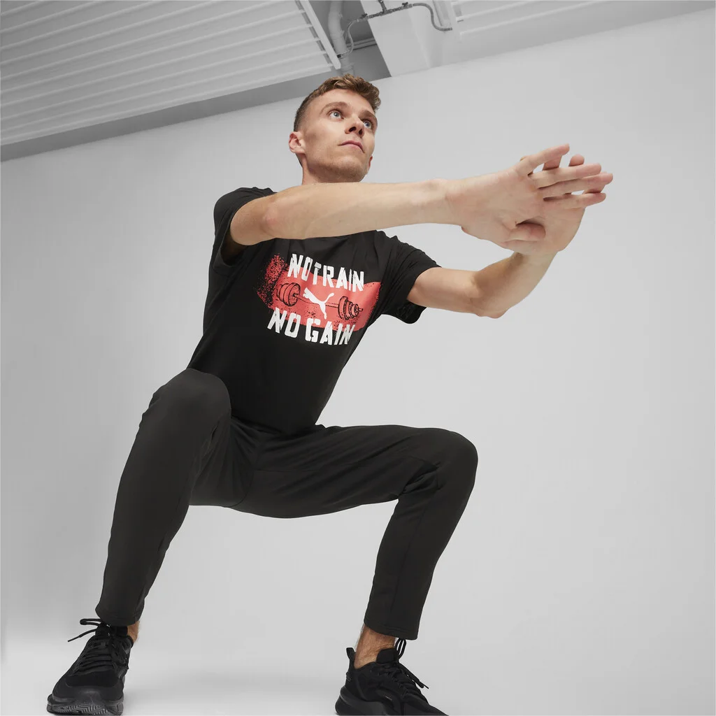 Φωτογραφία προϊόντος: Puma Ανδρικό T-shirt Graphic Slogan Tee Q1 525100-01 Μαύρο