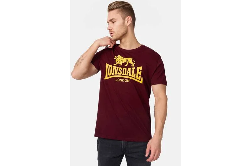 Φωτογραφία προϊόντος: Lonsdale Logo Ανδρικό T-shirt 119083-2011 Μπορντό