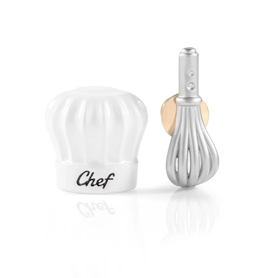 Φωτογραφία προϊόντος: MTMHK Καρφίτσα Pin 2τμχ Fashion Style Kitchen and Chef Metalmorphose MTMP-110