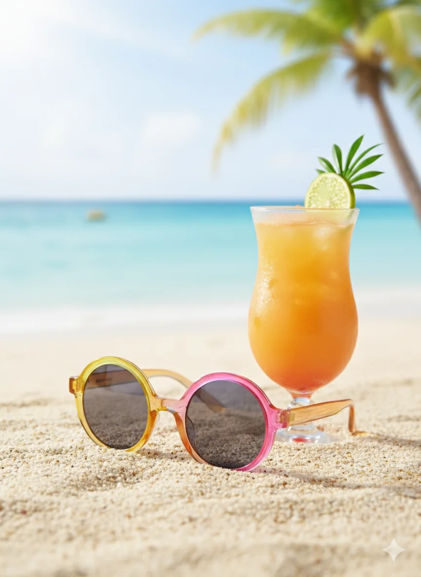 Φωτογραφία προϊόντος: Peach Jewelry PeachJewelry Παιδικά Γυαλιά Ηλίου Round Gradient Κίτρινο Πορτοκαλί Ροζ UV400