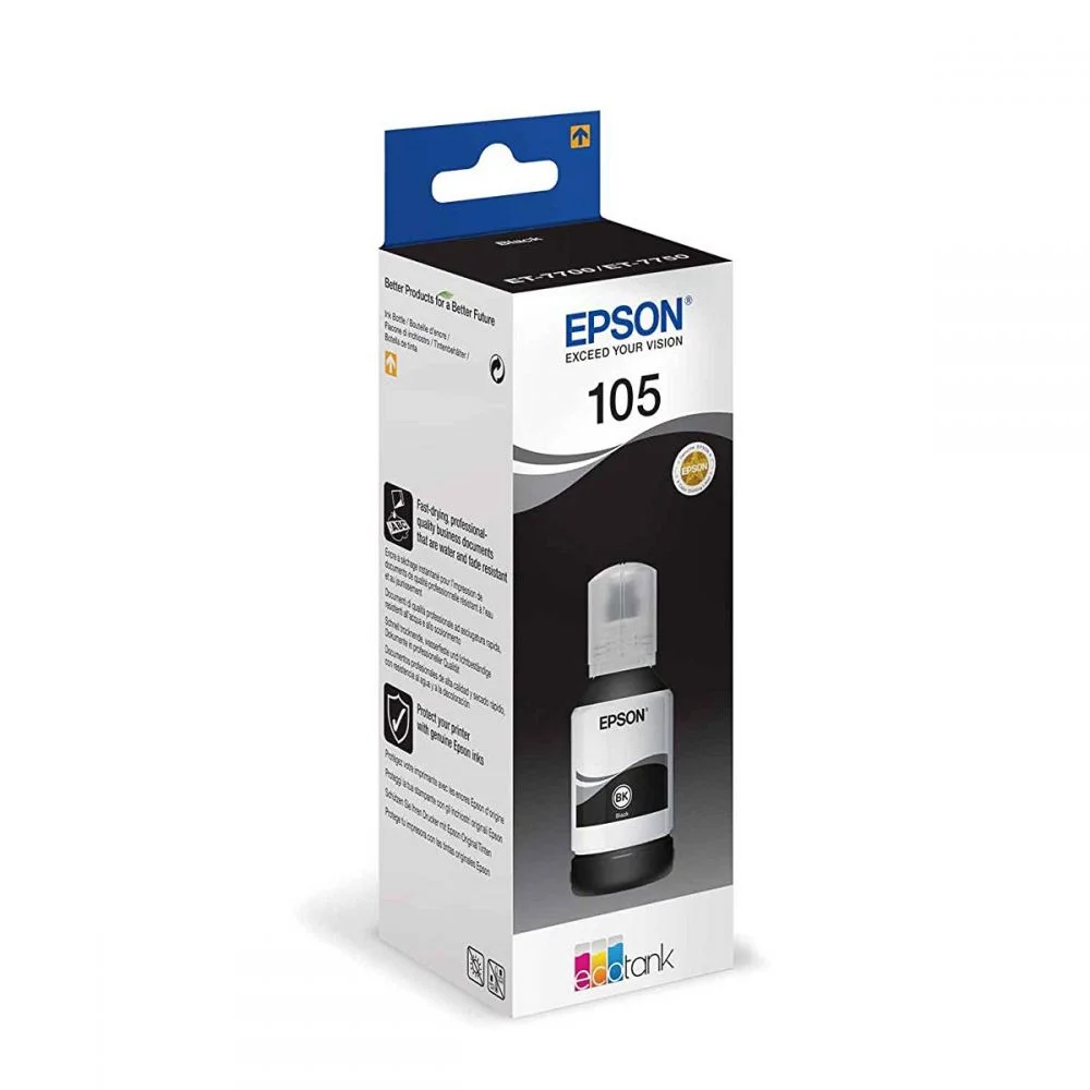 Φωτογραφία προϊόντος: Ink Epson T00Q140 Black 140ml - C13T00Q140