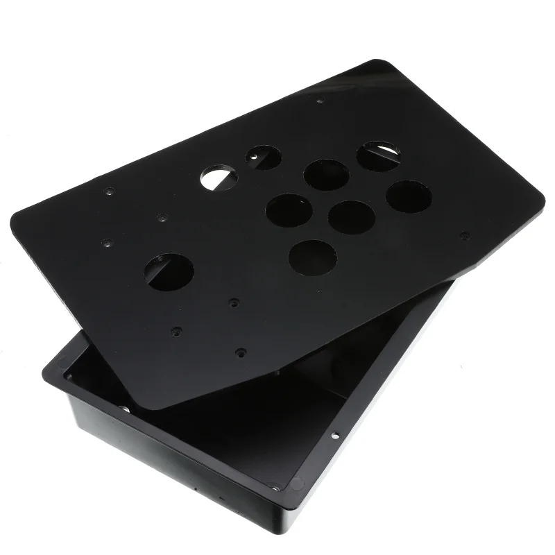 Φωτογραφία προϊόντος: OEM Acrylic Panel Case Replacement DIY Clear Black Arcade Joystick