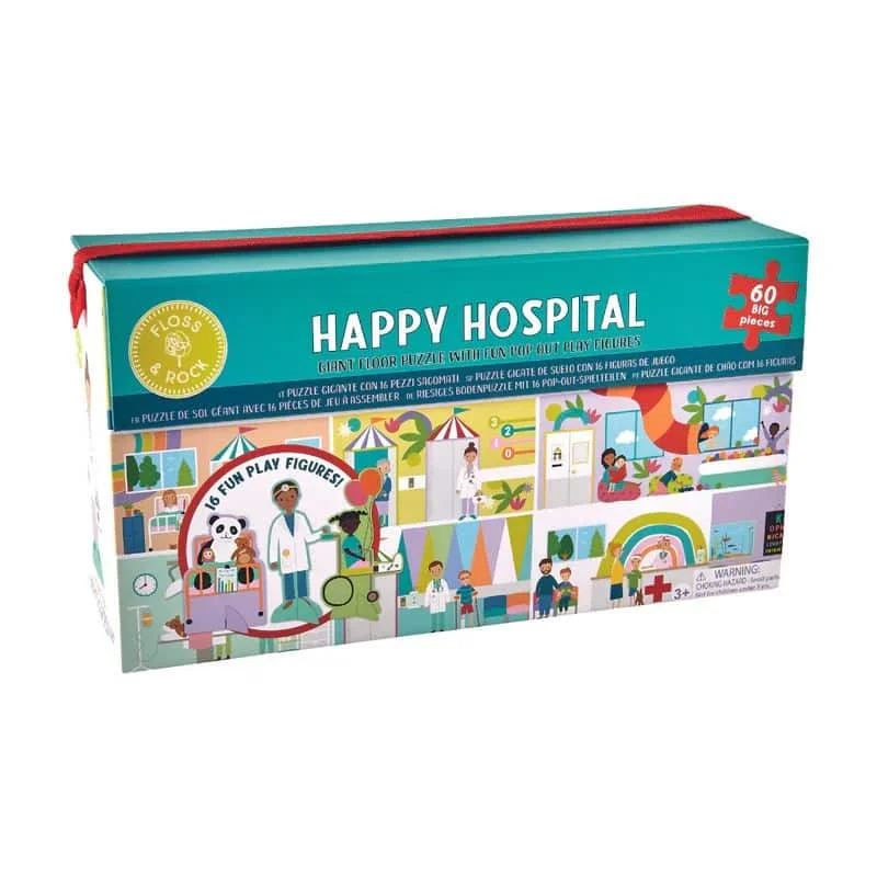 Φωτογραφία προϊόντος: FLOSS & ROCK 44P6426 ΠΑΙΔΙΚΟ PUZZLE XAΡΟΥΜΕΝΟ ΝΟΣΟΚΟΜΕΙΟ 60ΤΜ