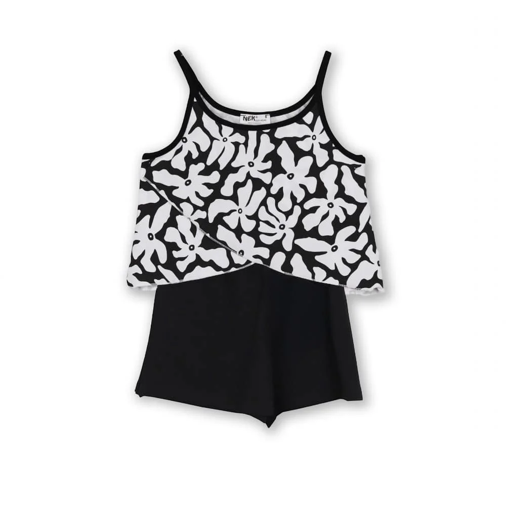 Φωτογραφία προϊόντος: NEK KIDS WEAR 21125 ΠΑΙΔΙΚΟ ΣΕΤ ΓΙΑ ΚΟΡΙΤΣΙ ΛΕΥΚΟ ΜΑΥΡΟ 2ΤΜ 1-6 ΕΤΩΝ