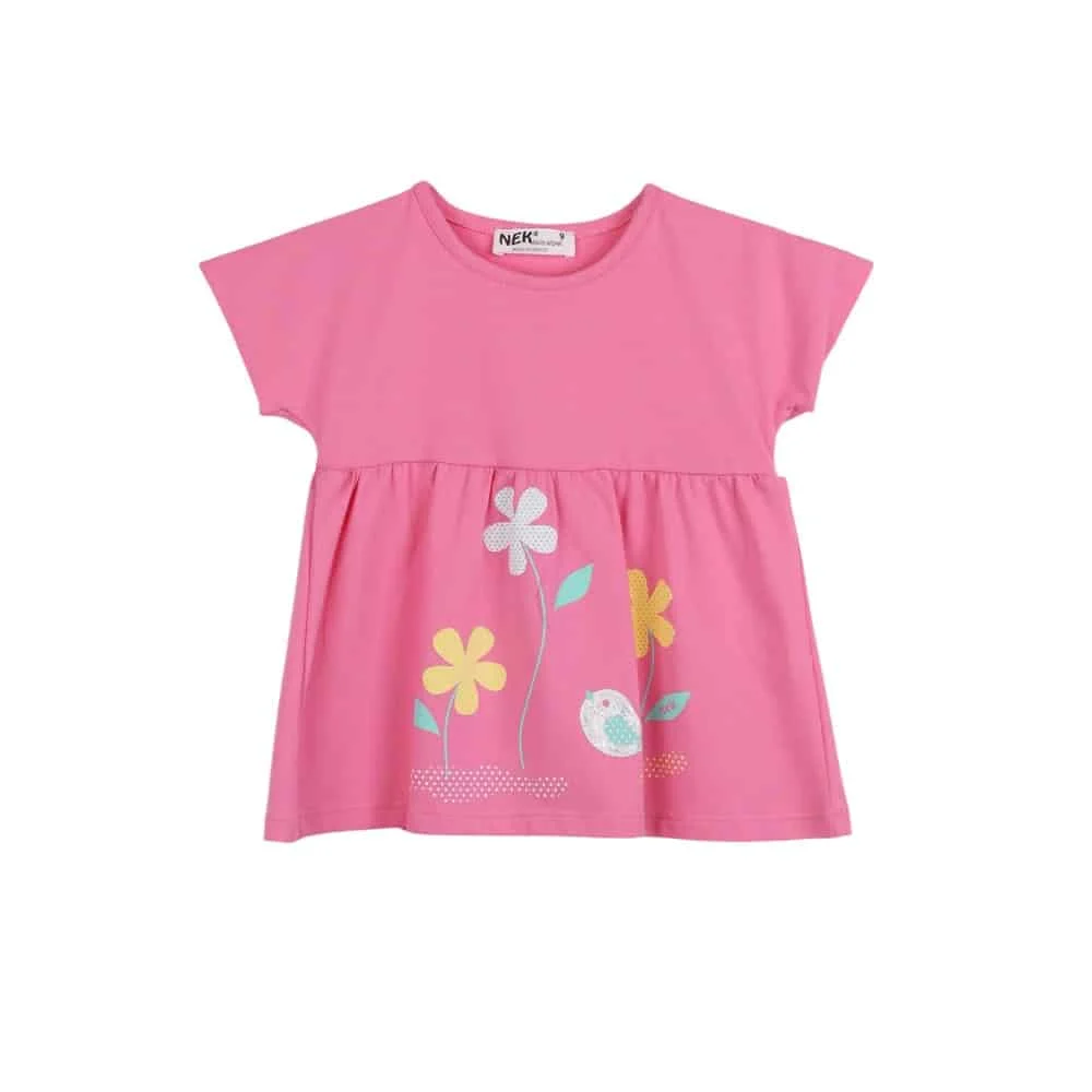 Φωτογραφία προϊόντος: NEK KIDS WEAR 72525 ΒΡΕΦΙΚΟ ΦΟΡΕΜΑ ΓΙΑ ΚΟΡΙΤΣΙ ΡΟΖ ΦΟΥΞΙΑ ΑΠΟ 0-24 ΜΗΝΩΝ