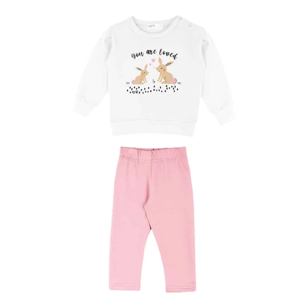 Φωτογραφία προϊόντος: NEK KIDS WEAR 171324 ΒΡΕΦΙΚΟ ΣΕΤ ΦΟΡΜΑΣ ΓΙΑ ΚΟΡΙΤΣΙ 2ΤΜ ΕΚΡΟΥ ΡΟΖ 0-24 ΜΗΝΩΝ