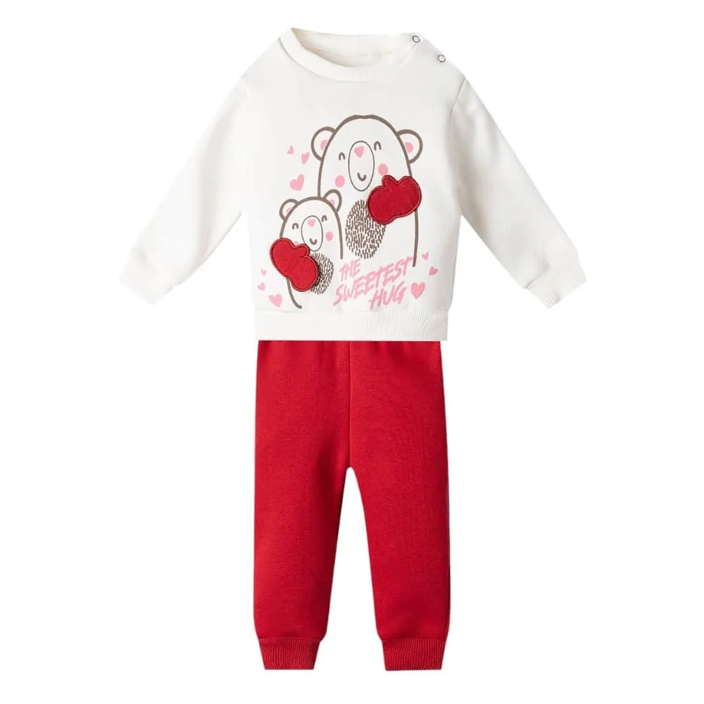 Φωτογραφία προϊόντος: NEK KIDS WEAR 172125 ΒΡΕΦΙΚΟ ΣΕΤ ΓΙΑ ΚΟΡΙΤΣΙ ΕΚΡΟΥ ΚΟΚΚΙΝΟ 2ΤΜ ΑΠΟ 0-24 ΜΗΝΩΝ
